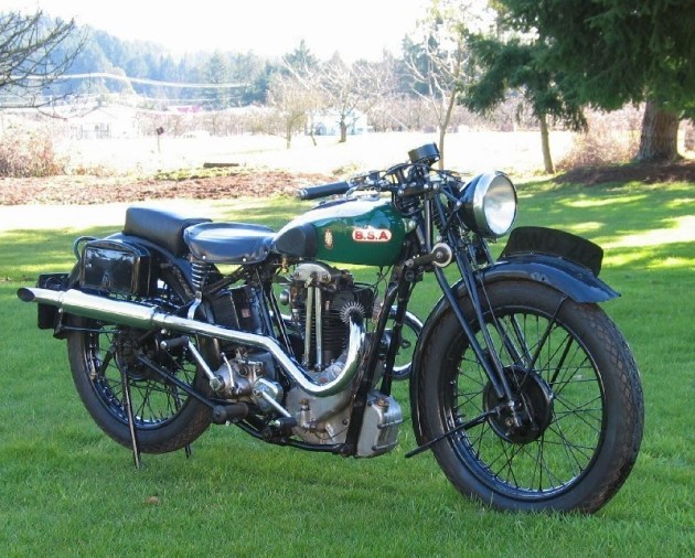 Photo -BSA Blue Star 1932 - ISDT (unknown source)