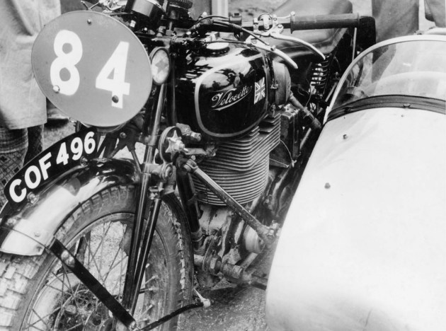 Photo - #84 Stuart Waycott's 598cc Velocette Sidecar [COF 496]