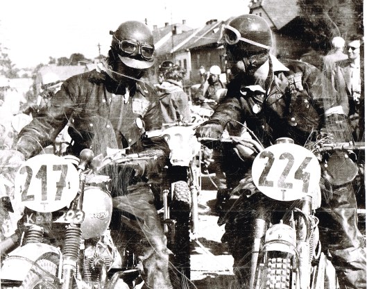 Photo - Colin Moram ISDT 1959 (Colin Moram collection)