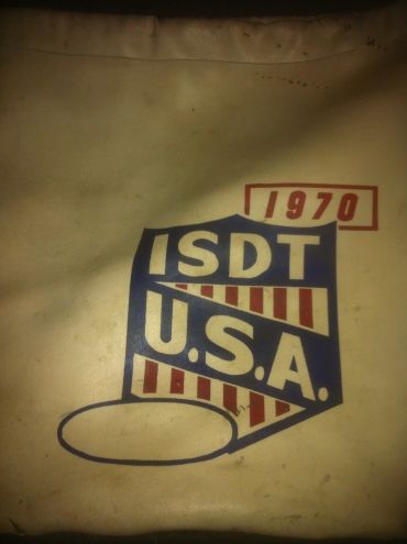 Photo - US Team bag ISDT 1970