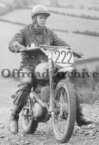 photo - #222 Jill Savage 250 Cotton ISDT 1961 (courtesy Deryck Wylde Collection)