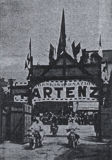 Photo - Hieronimus Zundapp and Steizer BMW of the German Vase team ISDT 1931 (Speedtracktales Archive)