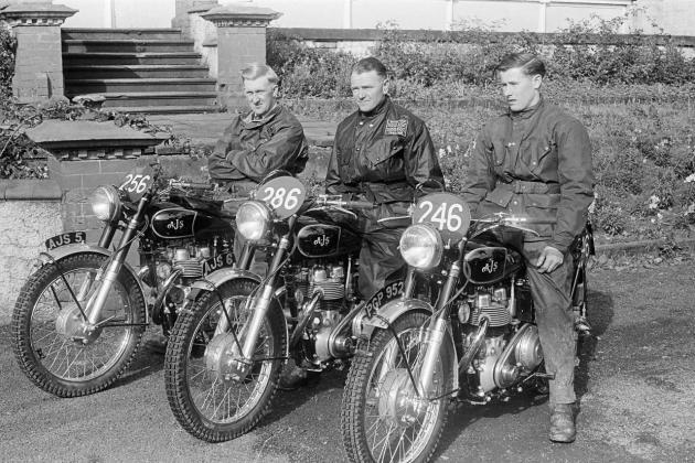 Photo - rider ISDT 1954 (advrider forum)