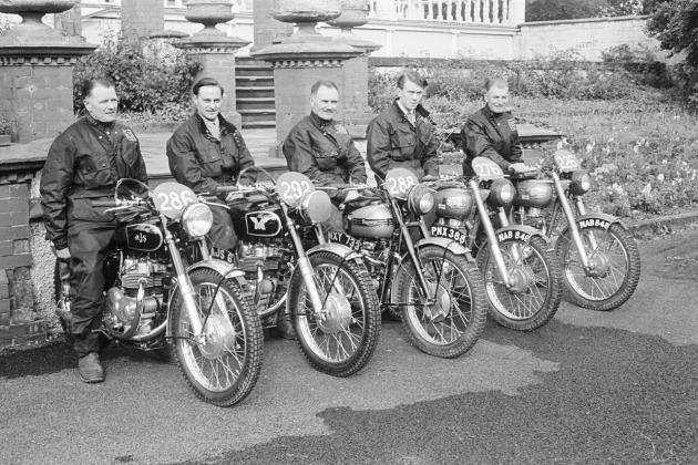 Photo - rider ISDT 1954 (advrider forum)