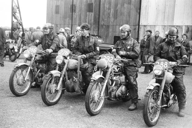 Photo - rider ISDT 1954 (advrider forum)