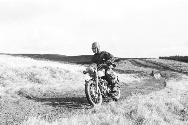 Photo - rider ISDT 1954 (advrider forum)