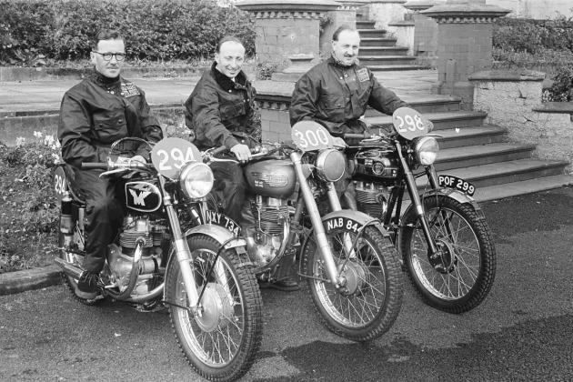 Photo - rider ISDT 1954 (advrider forum)