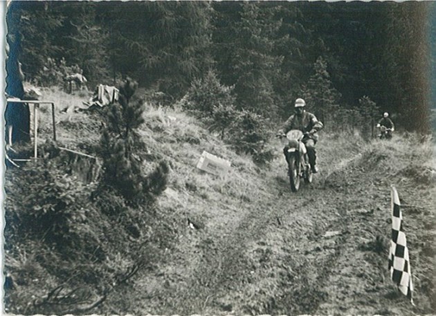 Photo - #57 Gianfranco Spiga 124cc Gilera Italy Silver Vase team ISDT 1960