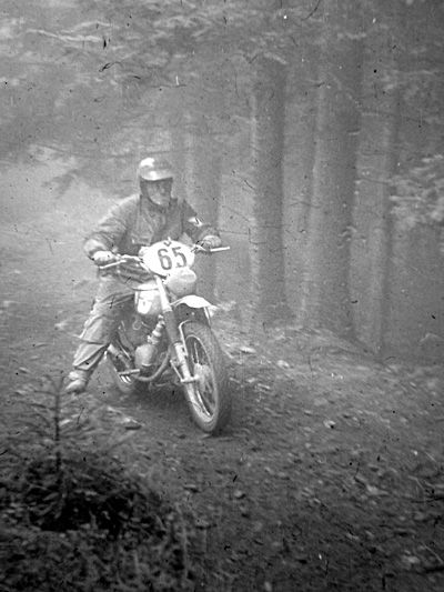 Photo - #65 Luigi Gorini 125cc Gilera Italy 'B' Silver Vase team and Gold Medal winner ISDT 1960