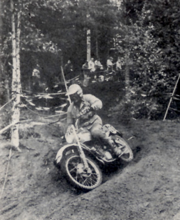 Photo - #216 Pokorny of the Czech Silver Vase team 2 ISDT 1978