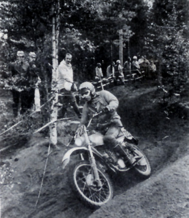 Photo - #222 Masita of the Czech Trophy team ISDT 1978