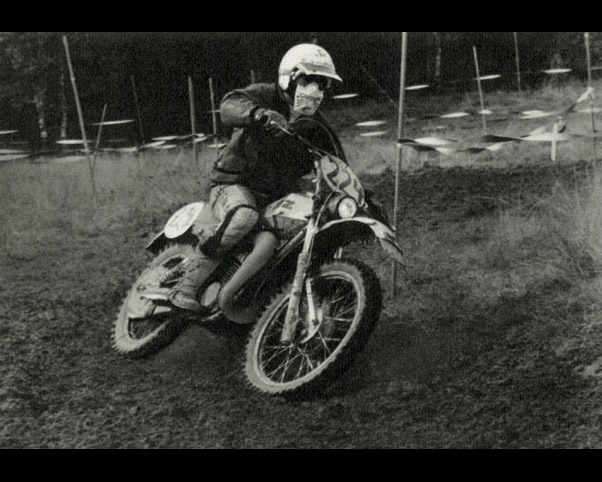Photo - #224 Frank Schubert of the East German Trophy team ISDT 1978