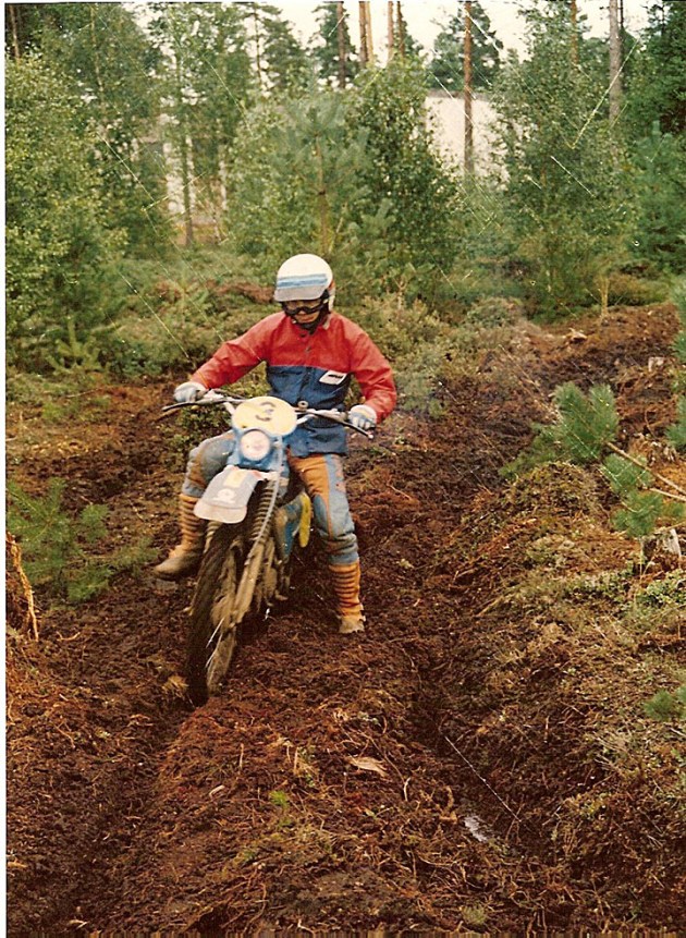 Photo - #3 Arnulf Teuchert GS50 Hercules ISDT 1978 (courtesy Arnulf Teuchert)