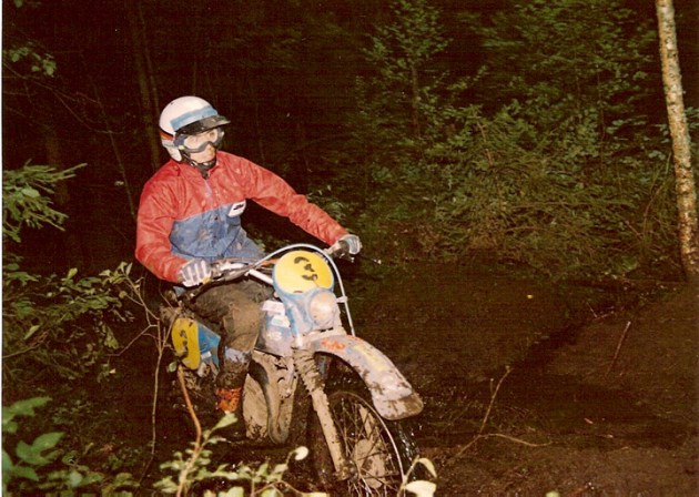 Photo #3 Arnulf Teuchert on GS50Hercules ISDT 1978 (courtesy Arnulf Teuchert)