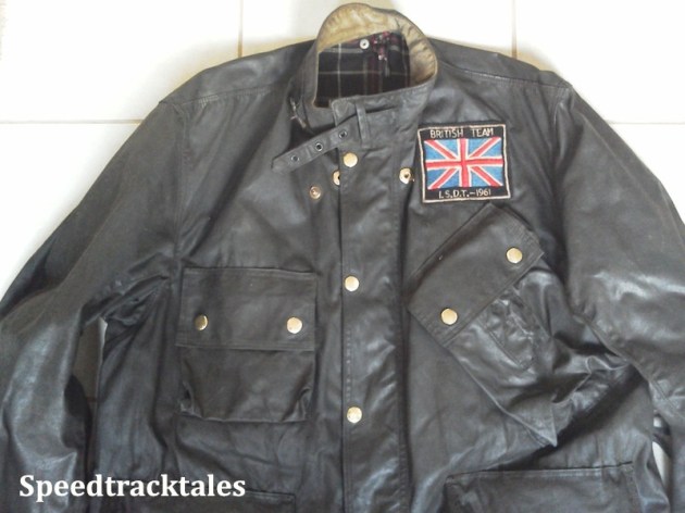 Photo - Barbour International Jacket of British Team rider Colin Moram (Courtesy Ralph Brown)