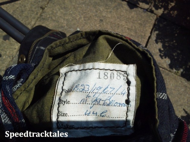 Photo - Barbour International Jacket of British Team rider Colin Moram (Courtesy Ralph Brown)