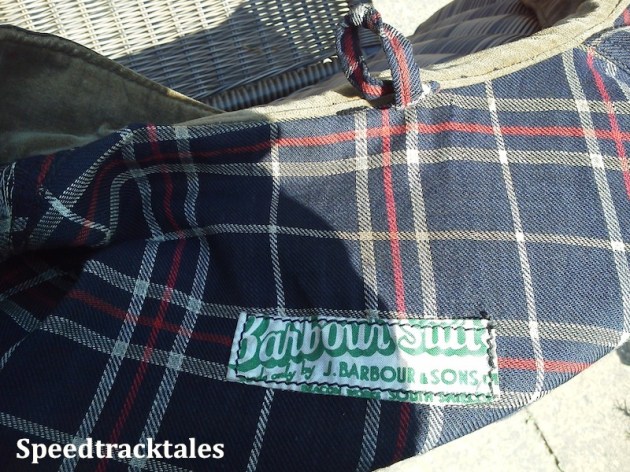 Photo - Barbour International Jacket of British Team rider Colin Moram (Courtesy Ralph Brown)