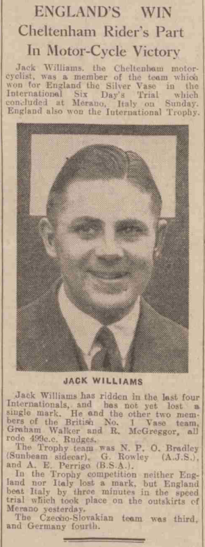 Cheltenham Chronicle and Gloucestershire Graphic 19320910