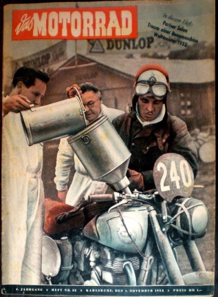 Das Motorrad #22 1 Nove 1952 with report ISDT 1952
