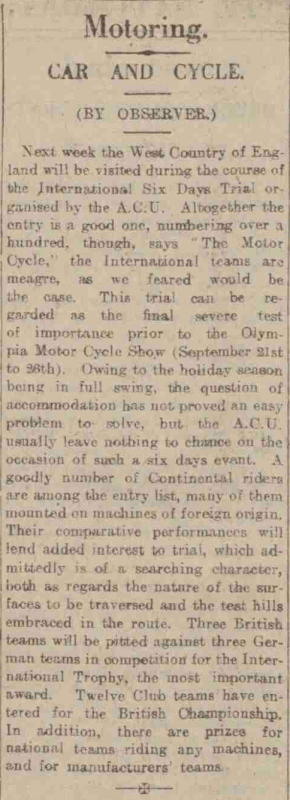 Devon & Exeter Gazette 19250815