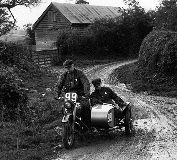 Harold Tozer and Jack Wilkes - 1950 ISDT