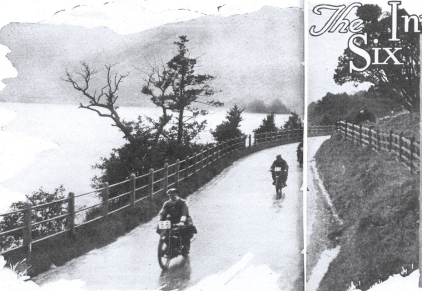 Image of rider #86 at Ullswater ISDT 1927 ( image from STT collection)