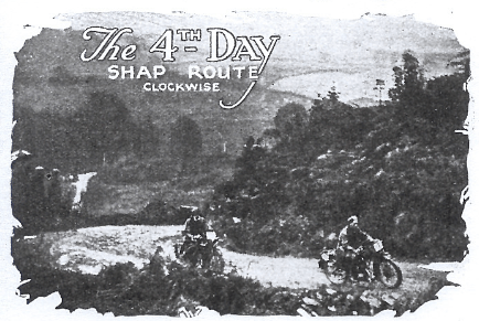 Image of N Hall (Excelsior) and J W Mortimer (P & M Panthette) climb Tow Top ISDT 1927