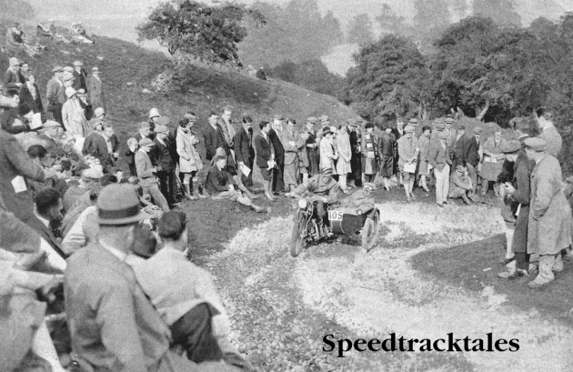 Photo of rider #195 on Summer Lodge in ISDT 1928