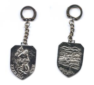 Photo - Keyrings ISDT 1957 ( Courtesy eBay)