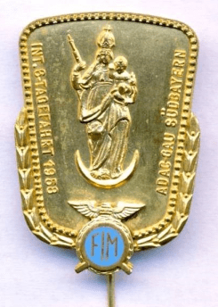 Photo of Souvenir Pin Badge ISDT 1958