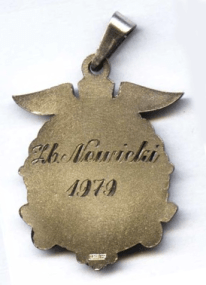 ISDT 1979 silver medal Nowicki