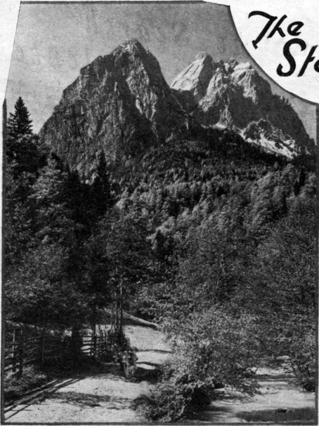 Photo - The International course lies among mighty Alps that rise sheer from the pine forests to the clouds. Scenes of this kind greet the competitors at almost every turn ISDT 1934 (Speedtracktales Collection)