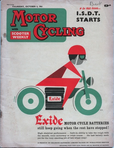 Motor Cycling issue of the 5th October 1961 covers the opening of the event