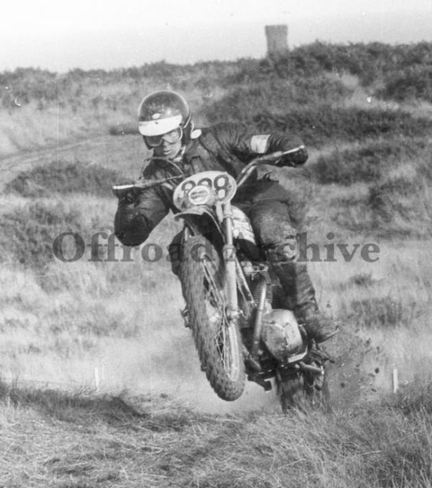 Photo - M Rathmell Triumph ISDT 1971 (Courtesy Deryck Wylde collection)