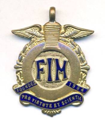 ISDT 1959 Gold Medal