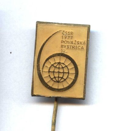 Pin badge ISDT 1977