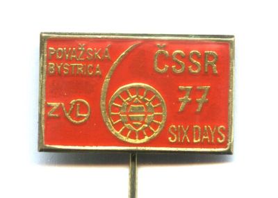 pin badge ISDT 1977
