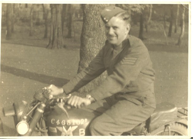 Photo of Tom Whitton Royal Signals Sergeant Instructor c1940