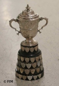 Image - Photo of the Silver Vase of 1949, now renamed the Junior Trophy (image courtesy of FIM)