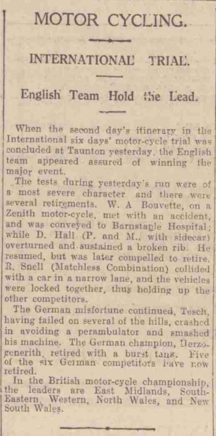 Western Daily Press 19250819