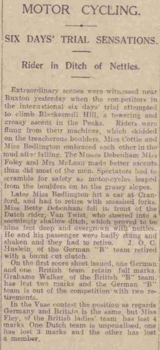 Western Daily Press 19260818