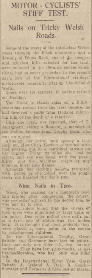 Western Daily Press 19330920