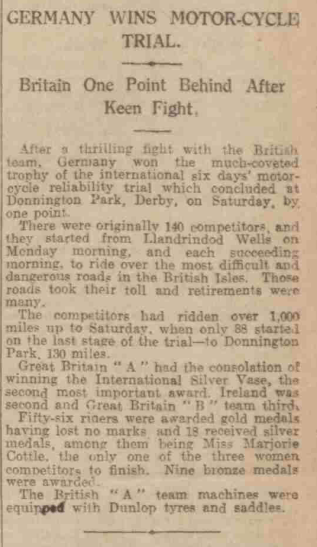 Western Daily Press 19330925