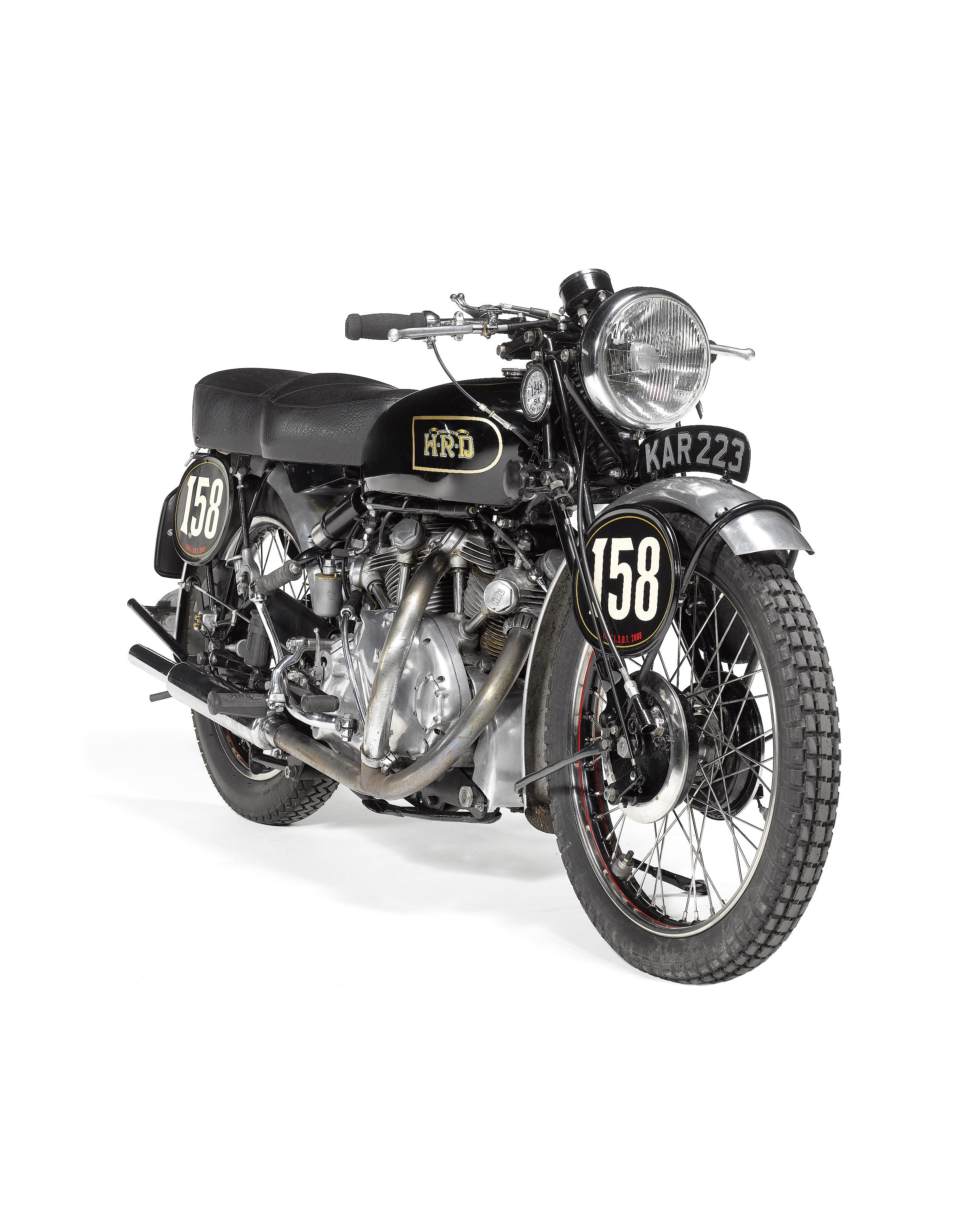 Arthur Merrett's works Vincent-HRD 998cc Series-B Rapide 1948 ISDT