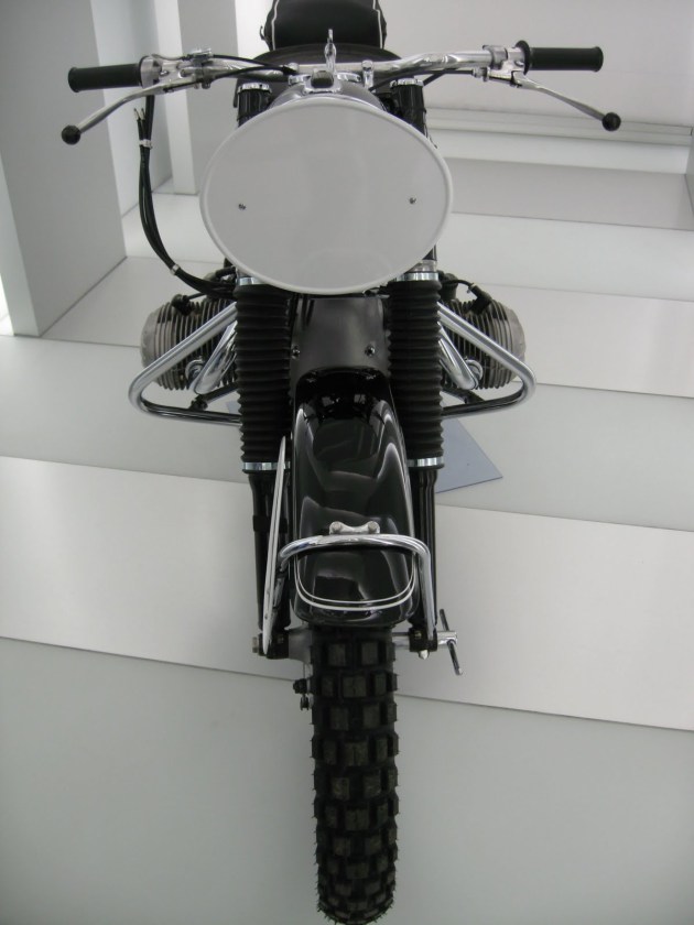 Photo - works German Trophy Team BMW 594cc R67/2 at the BMW Museum ISDT 1953 (courtesy weissundblau blog)