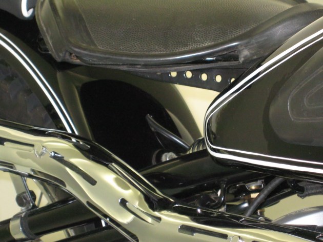 Photo - works German Trophy Team BMW 594cc R67/2 at the BMW Museum ISDT 1953 (courtesy weissundblau blog)