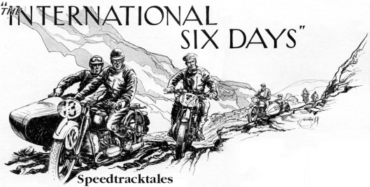 Illustration Motor Cycling 20 July 1938 )Speedtracktales Collection)