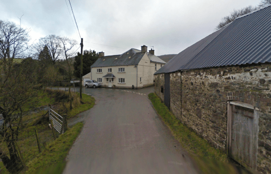Photo - Abergwesyn Checkpoint on route Day 2 ISDT 1938 (Google Streetview)