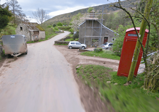 Photo -Capel y Fin on route Day 1 ISDT 1938 (Google Streetview)