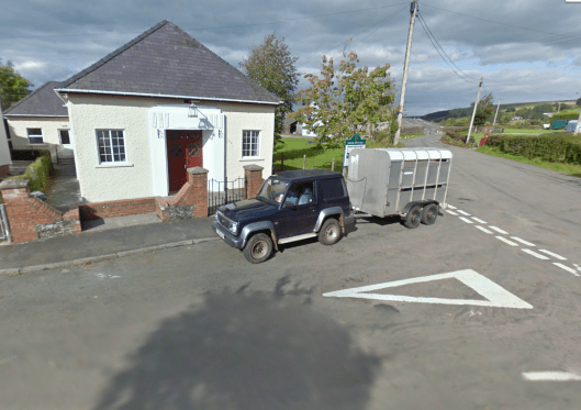 Photo - Lunch stop at Crai (Cray) on route Day 1 ISDT 1938 (Google Streetview)